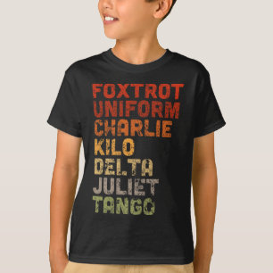 Foxtrot Uniform Djt T-Shirt