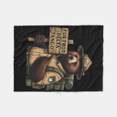 Foxtrots Delta Tangos Resist Bear National Forest Fleecedecke (Vorderseite (Horizontal))