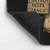 Foxtrots Delta Tangos Resist Bear National Forest Mousepad (Ecke)