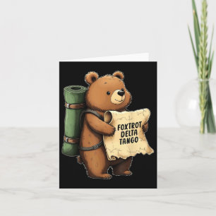 Foxtrots Deltas Tangos National Parks Resist Bear Karte