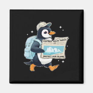 Foxtrots Deltas Tangos Pinguine Anti Trump 1 Magnet
