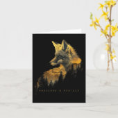 Foxwälder schützen Camping Naturschutz Karte (Gelbe Blume)