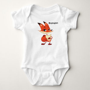 Foxy Baby Jersey Sleeper Strampler