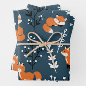 Foxy Blue Geschenkpapier Set (Beispiel)