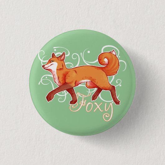Foxy Button (Vorderseite)