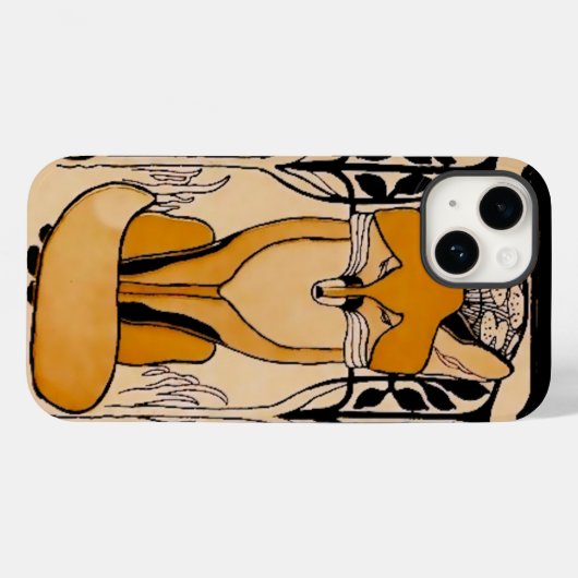 Foxy Case-Mate iPhone Case (Rückseite (Horizontal))