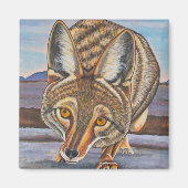 Foxy Coyote Magnet (Vorne)