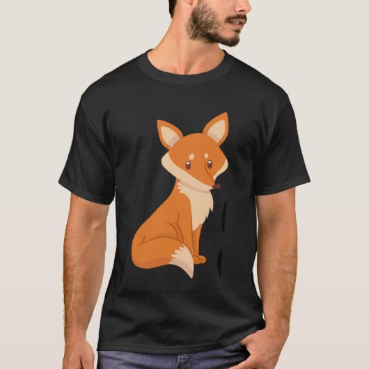 Foxy Cute Fox Women's Foxy T-Shirt (Vorderseite)
