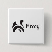 Foxy Design Button (Vorderseite)