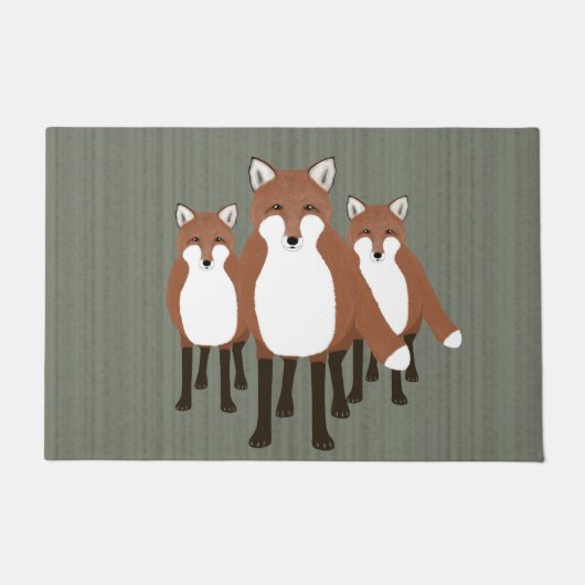 Foxy Doormat Fußmatte (Vorderseite)