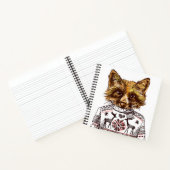 Foxy Dressed Fox Notizblock (Innenseite)