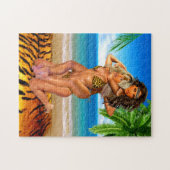 Foxy Dschungel-Ringkämpfer Puzzle (Horizontal)