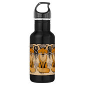 Foxy Edelstahlflasche (Vorderseite)