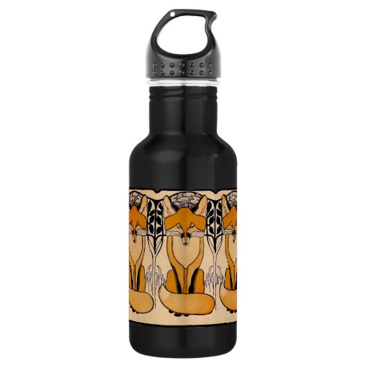 Foxy Edelstahlflasche (Vorderseite)