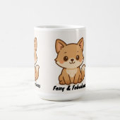 Foxy & Fabulous-Tasse Kaffeetasse (Mittel)