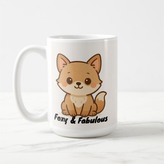 Foxy & Fabulous-Tasse Kaffeetasse (Links)