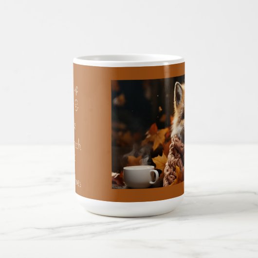 Foxy Fall Kaffeetasse (Mittel)