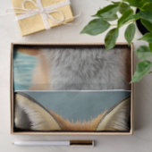 Foxy Felicia, Fruchtgetränk auf Vaca Seidenpapier (Geschenk)