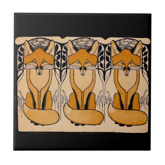 Foxy Fliese (Vorderseite)