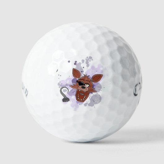 Foxy fnaf golfball (Vorderseite)