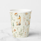 "Foxy Forest Paper Cup" Pappbecher (Rechts)