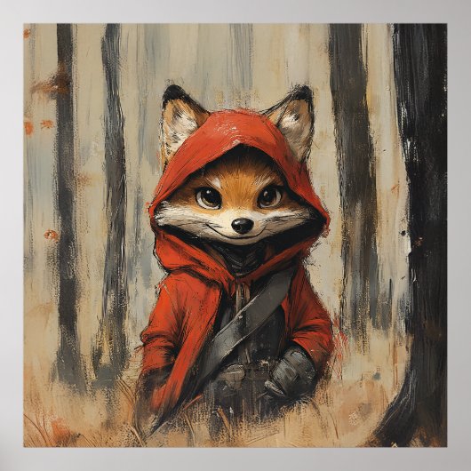 Foxy Fox - Der kleine Fuchs Poster (Vorne)