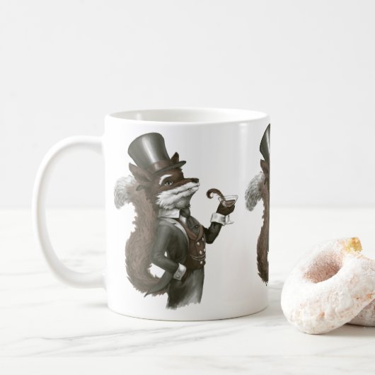 Foxy Fox Kaffeetasse (Mit Donut)