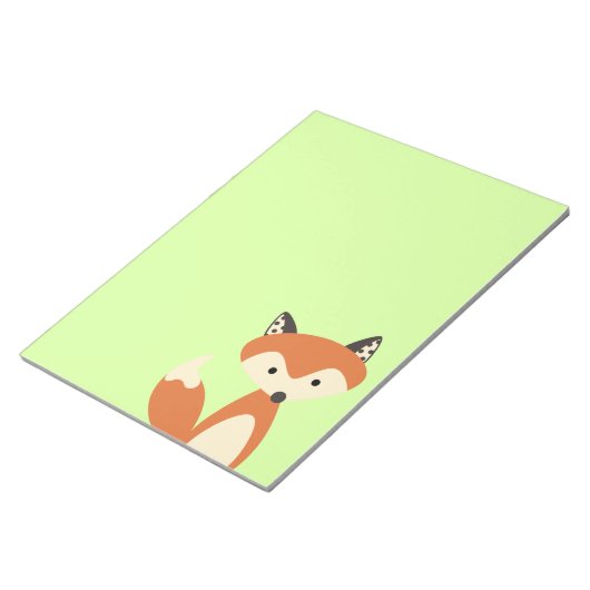 Foxy Fox Notizblock (angewinkelt)