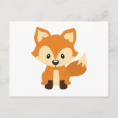 Foxy fox postkarte (Vorderseite)