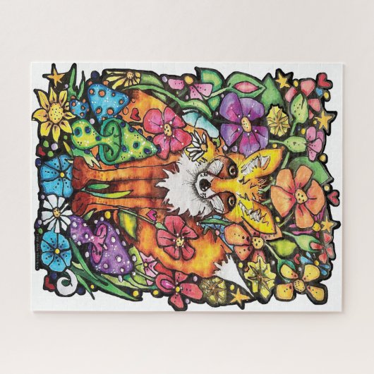 Foxy Fox Puzzle (Horizontal)