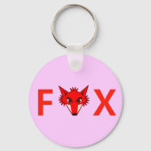 Foxy Fox Schlüsselanhänger (Vorderseite)