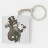 Foxy Fox Schlüsselanhänger (Rückseite)