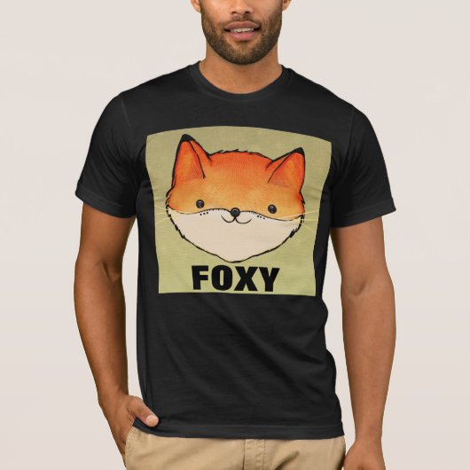 FOXY FOX VINTAGE T - Shirt (Vorderseite)