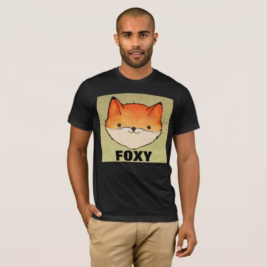 FOXY FOX VINTAGE T - Shirt (Vorne ganz)
