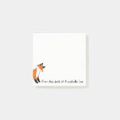 Foxy Freund Post-it Klebezettel (Vorderseite)