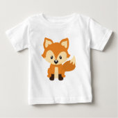 Foxy Fuchs Baby T-shirt (Vorderseite)