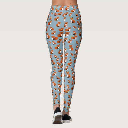 Foxy Füchse Leggings (Rückseite)