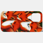 Foxy Fun Case-Mate iPhone Hülle (Rückseite (Horizontal))