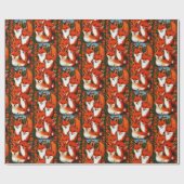 Foxy Fun Geschenkpapier (Flach)