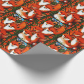 Foxy Fun Geschenkpapier (Ecke)