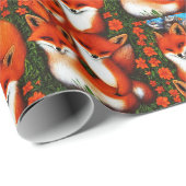 Foxy Fun Geschenkpapier (Rolleneckpunkt)