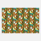 Foxy Fun Geschenkpapier Set (Vorderseite 2)