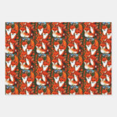 Foxy Fun Geschenkpapier Set (Vorderseite)