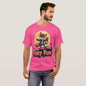Foxy Fun Halloween Skate T-Shirt (Vorne ganz)
