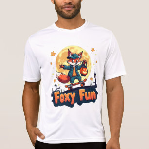 Foxy Fun Halloween Skate T-Shirt