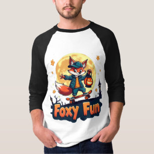 Foxy Fun Halloween Skate T-Shirt