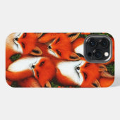 Foxy Fun iPhone Hülle (Rückseite (Horizontal))