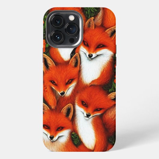 Foxy Fun iPhone Hülle (Rückseite)