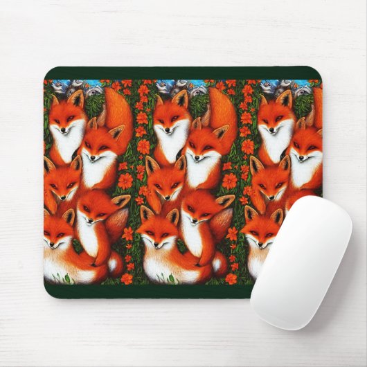 Foxy Fun Mousepad (Mit Mouse)