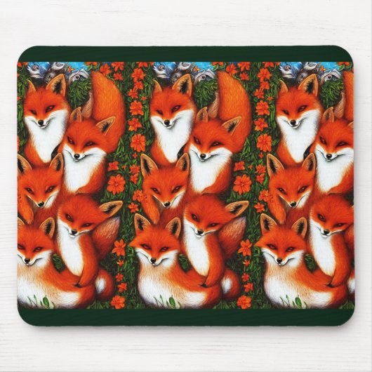 Foxy Fun Mousepad (Vorne)